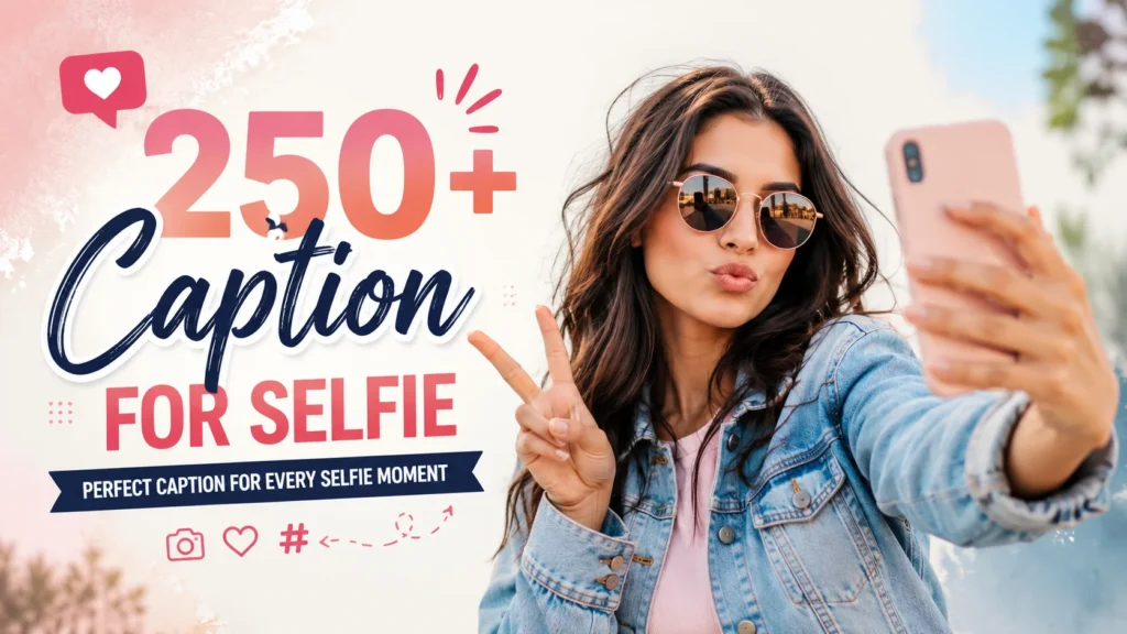 Caption of Selfie