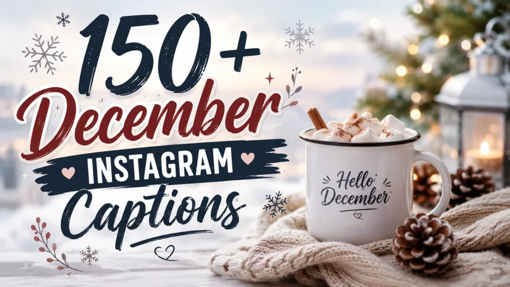 december instagram captions