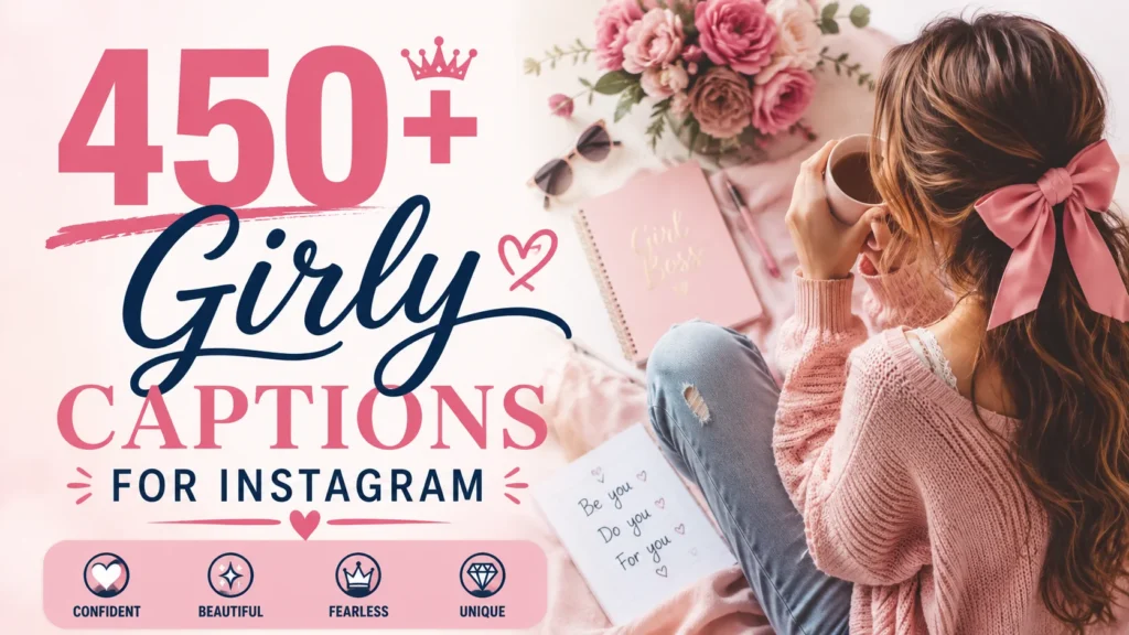 Girly Captions for Instagram