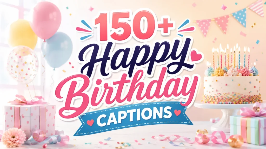 Happy Birthday Captions
