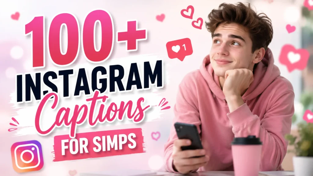 instagram caption for simps