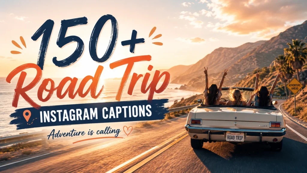 Road Trip Instagram Captions
