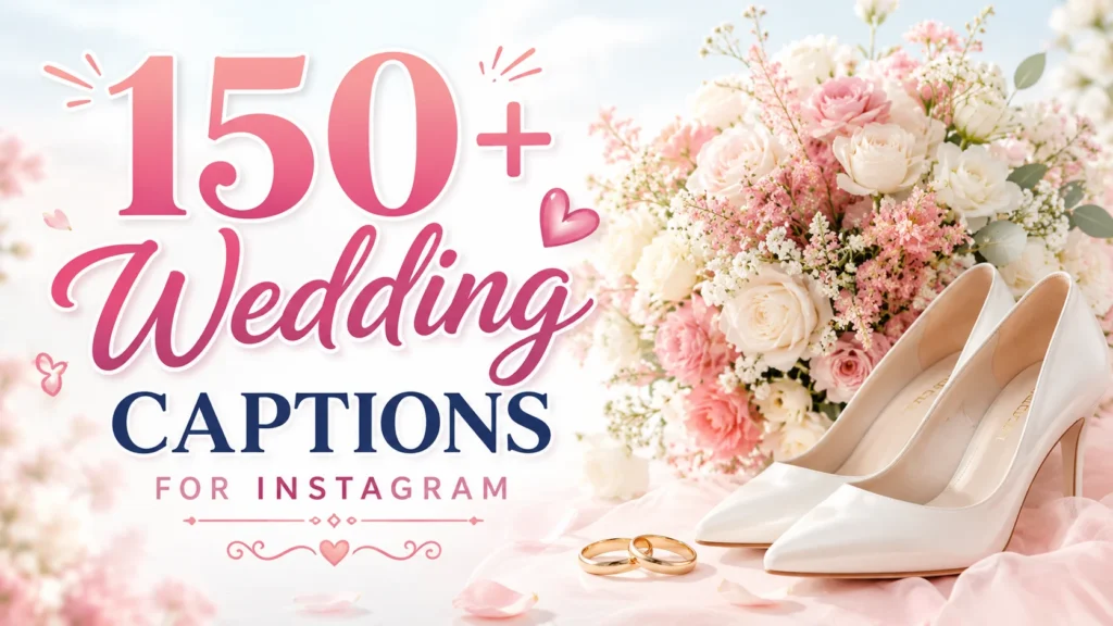 100+ "Wedding Captions Instagram" for Every Love Story
