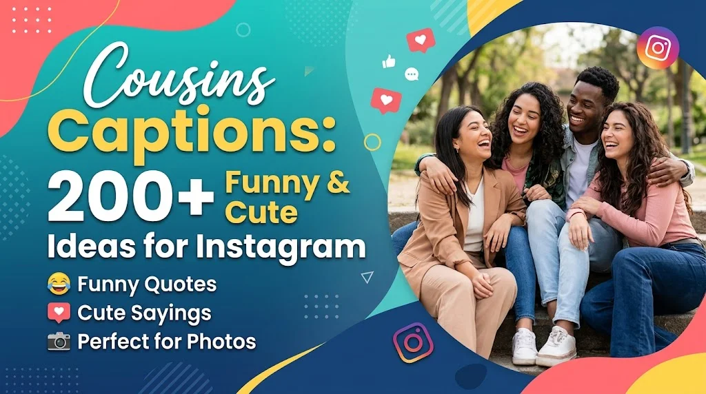 Cousins Captions: 200+ Funny & Cute Ideas for Instagram