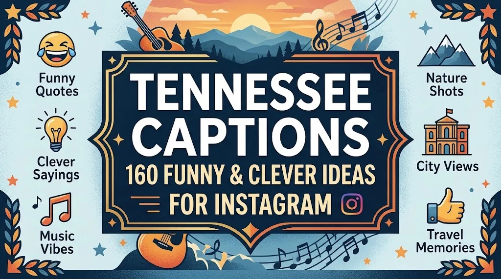 Tennessee Captions: 160 Funny & Clever Ideas for Instagram