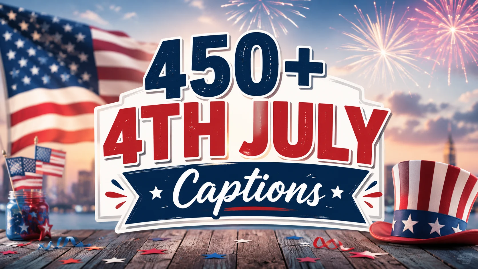 4th July Captions
