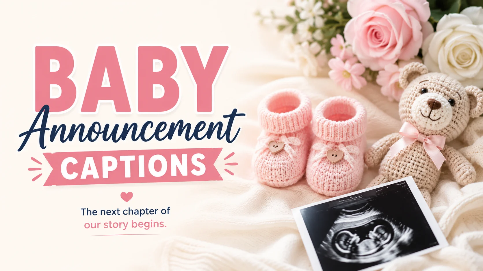 baby announcement caption