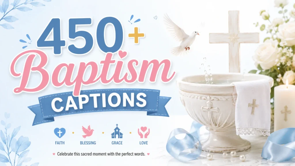 Baptism Caption