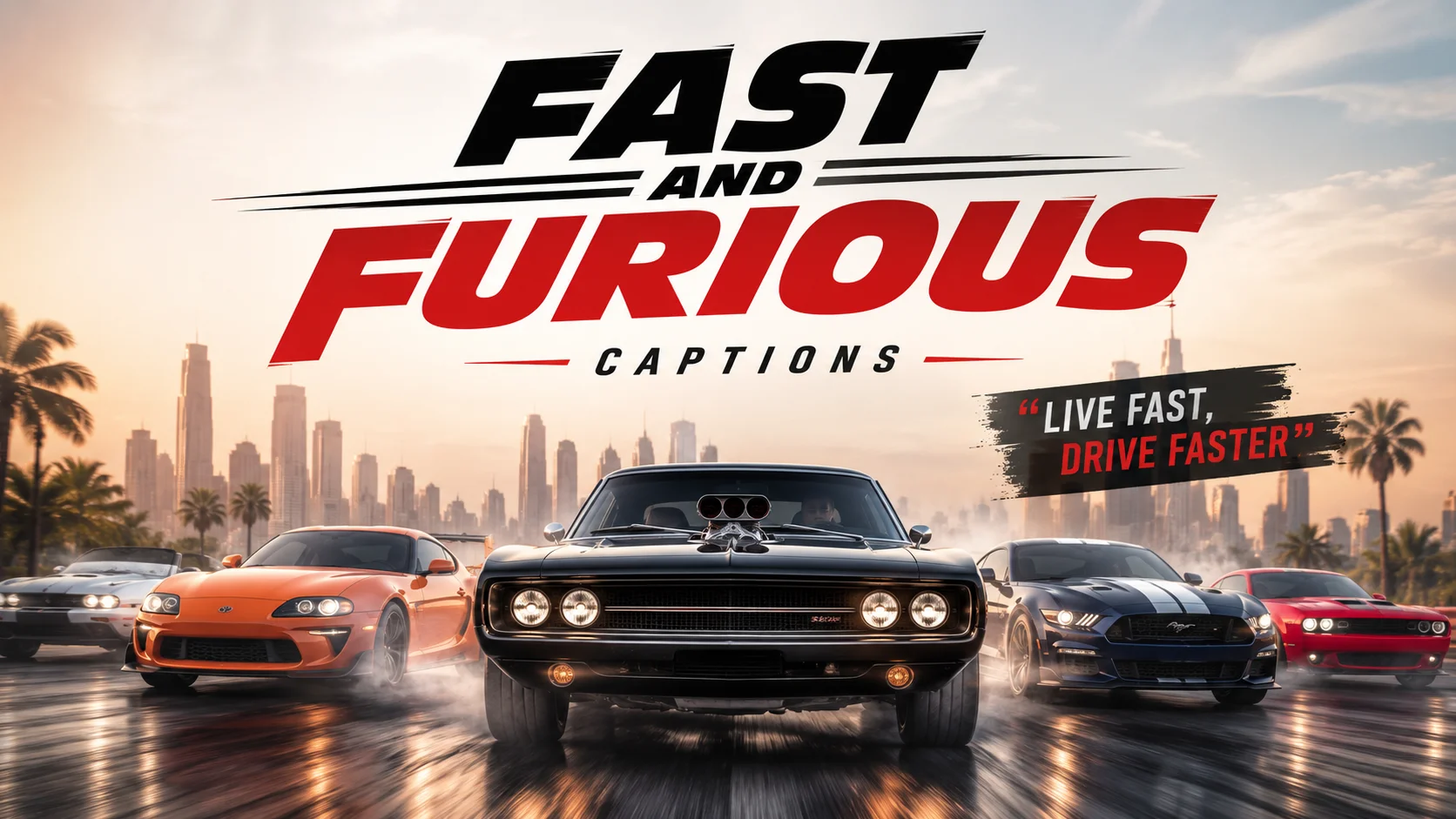 fast and furious captions