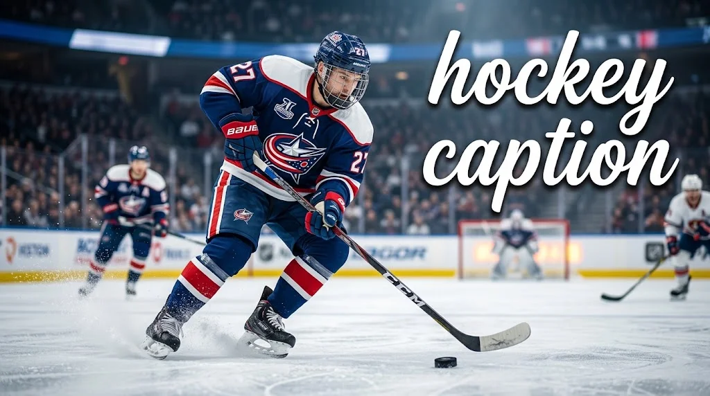 hockey captions