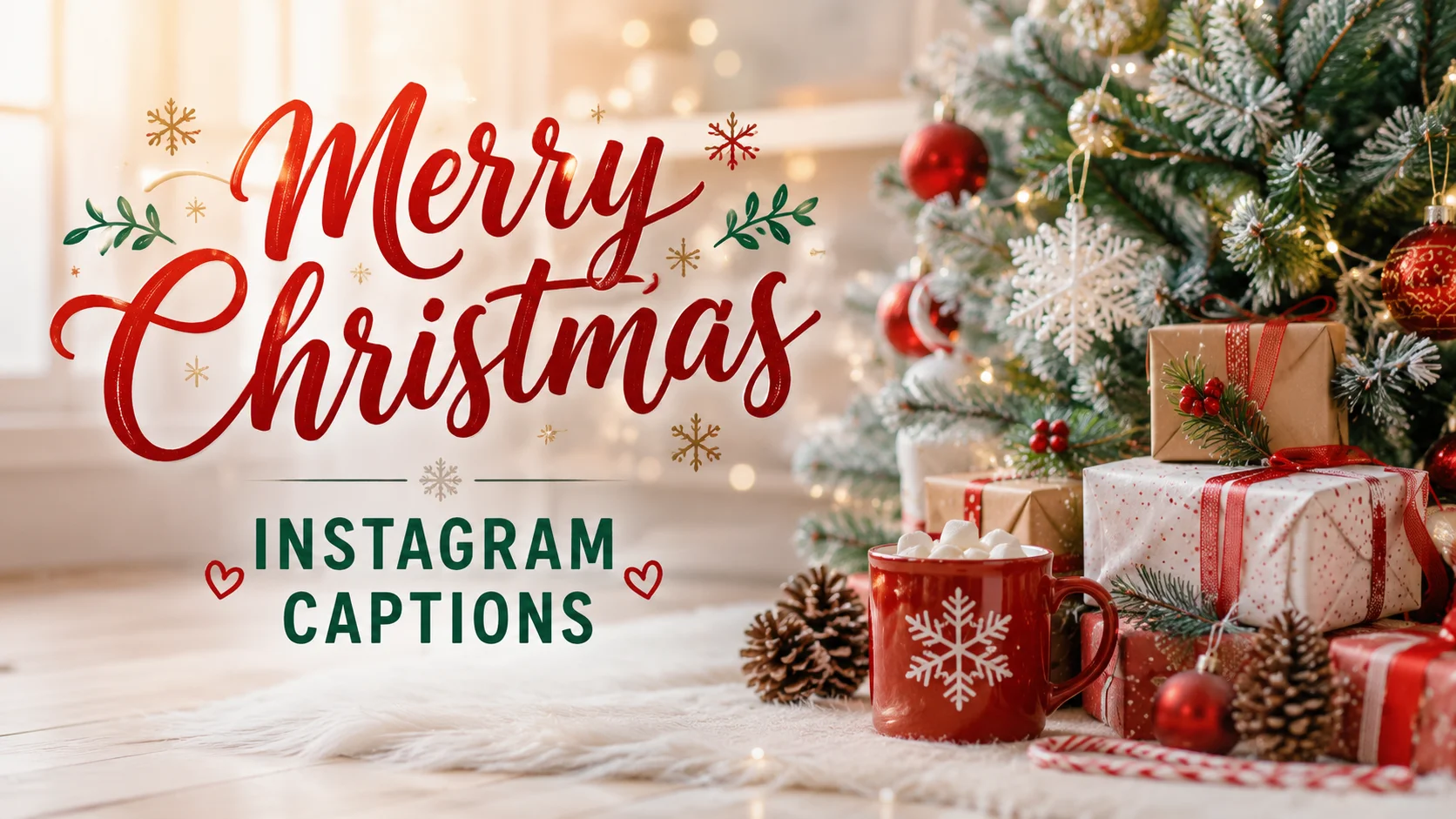 Merry Christmas Instagram Captions