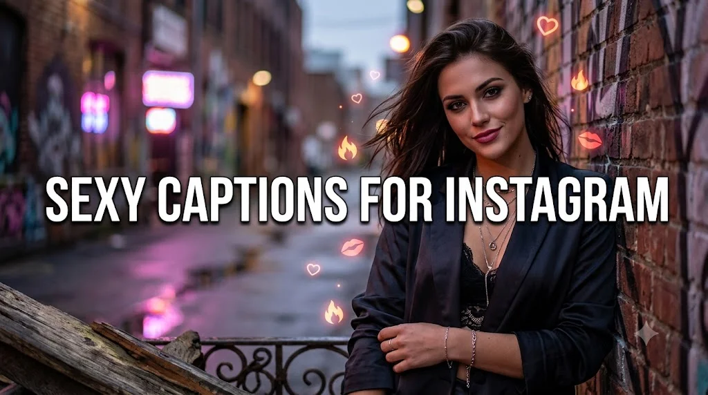 Sexy captions for Instagram
