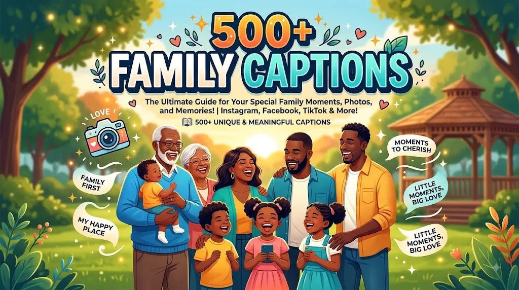 family captions