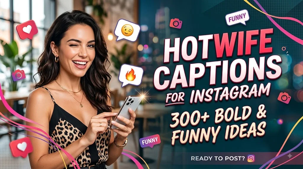 Hotwife Captions for Instagram: 300+ Bold & Funny Ideas