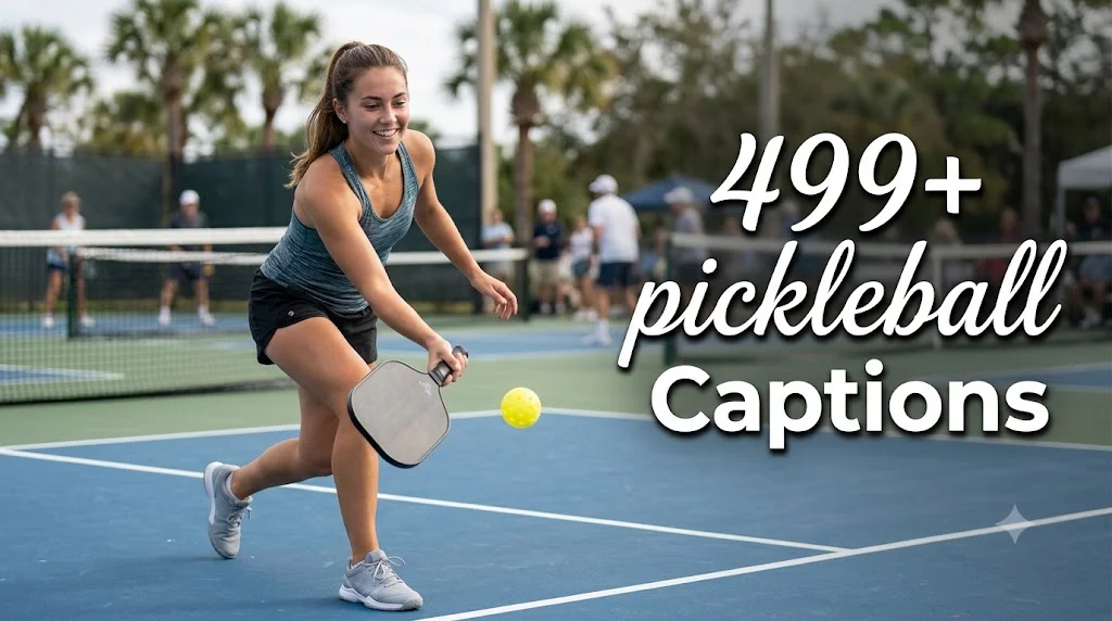 pickleball captions