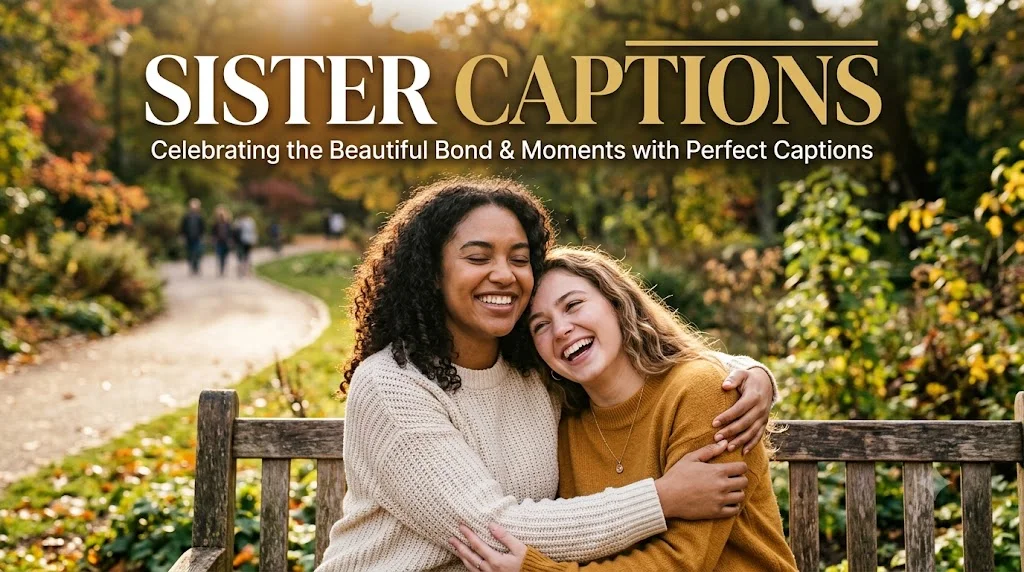 sister captions