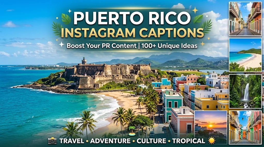 Puerto Rico Instagram Captions