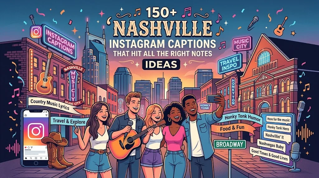 150+ Nashville Instagram Captions That Hit All the Right Notes
