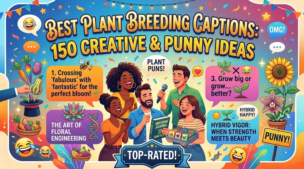 Best Breeding Captions: 150 Funny and Catchy Ideas