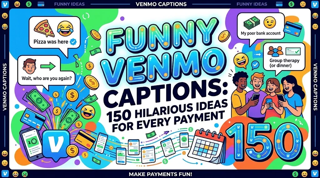 Funny Venmo Captions: 150 Hilarious Ideas for Every Payment